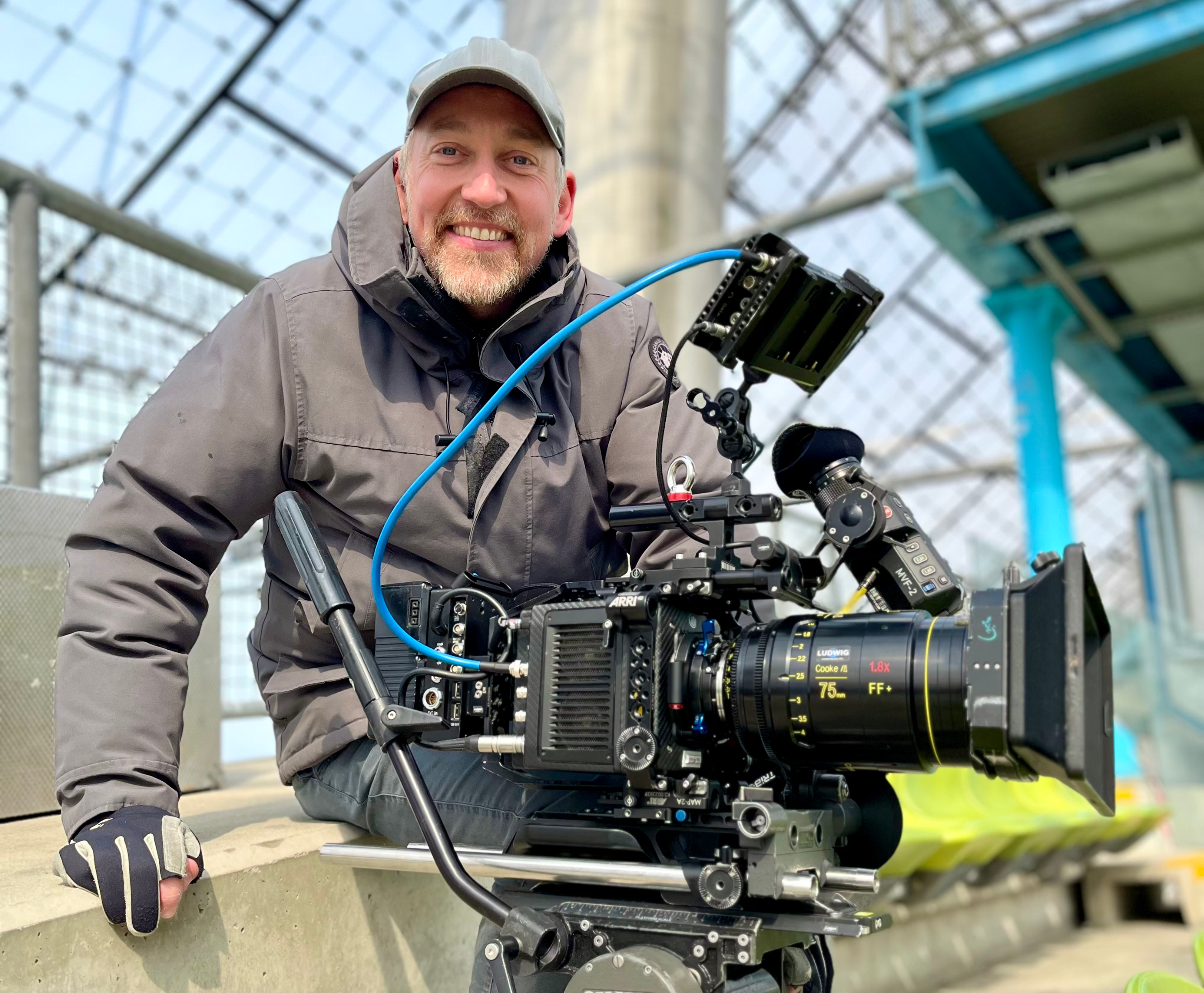 Till Vielrose beim Dreh – Kameramann DoP in Köln, NRW